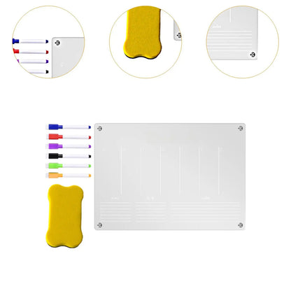 Reusable Fridge Calendar & Weekly Planner