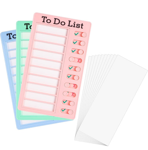 3 PC To Do List Chart