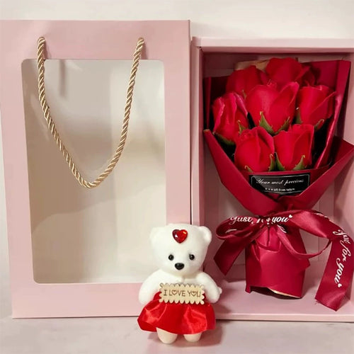 EverLove Rose & Bear Combo